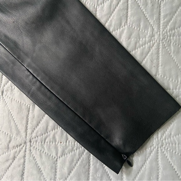 Zara Skinny Leather Pants - Picture 4 of 11